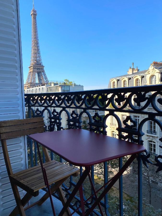 Outstanding 2 Bedrooms With A Terrific Eiffel Tower View París Exterior foto